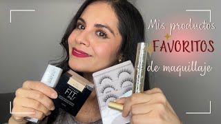 Mis PRODUCTOS FAVORITOS de MAQUILLAJE [upl. by Anirhtak837]