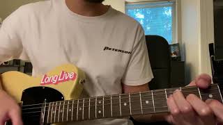 Mac Demarco  Preoccupied  guitar cover [upl. by Dyol724]