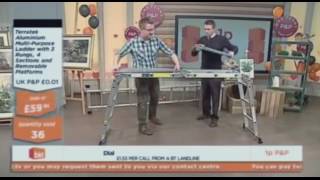 Ladder blooper  When Live TV Goes Horribly Wrong  Channel 5 [upl. by Ottillia426]