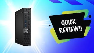 Dell OptiPlex 3046 USFF Micro Desktop Review  Powerful Dell Micro Computer [upl. by Berkley]