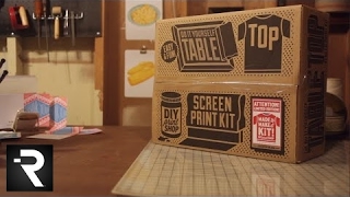 DIY Print Shop Made to Make It® Screen Printing Kit [upl. by Colbye135]