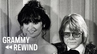 Watch Linda Ronstadt Win A GRAMMY For Hasten Down The Wind In 1977  GRAMMY Rewind [upl. by Ennagem]