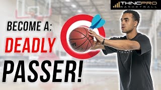 How to Pass a Basketball Better Top 5 Basketball Passing Drills For Beginners [upl. by Nollid]