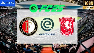 FC 25  Feyenoord vs FC Twente  Eredivisie 2425  PS5 [upl. by Hehre453]