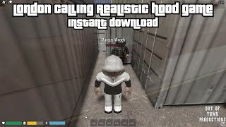 FREE FULL LONDON CALLING R6 HOOD GAME ROBLOX STUDIO [upl. by Sauveur]