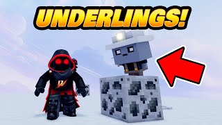 Getting UNDERLINGS to auto farm in High Realms Roblox Day 2 [upl. by Clevie]