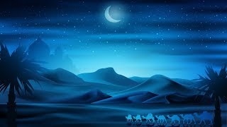 Relaxing Desert Music  Night Sands  Soothing Arabian Beautiful ★142 [upl. by Irreg]