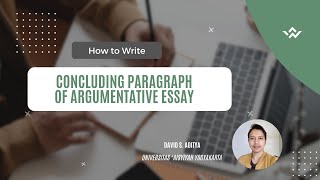 Concluding Paragraph in Argumentative Essay [upl. by Ahseim]