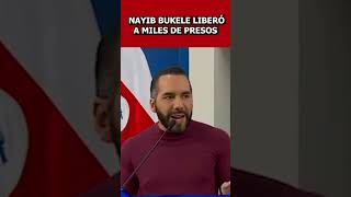 Nayib Bukele libera a Miles de presos [upl. by Anilesor]