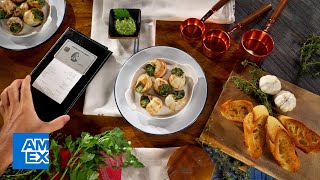 Dining experience with Platinum Card at over 1400 restaurants in 20 countries  American Express [upl. by Berta]