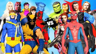 THE AVENGERS VS XMEN  EPIC BATTLE  Eps1 [upl. by Ettenrahs]