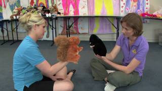 quotPuppetsquot  Two examples of their use in Play Therapy [upl. by Atcele]