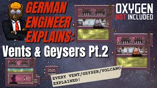 GERMAN ENGINEER explains ONI EVERY METAL VOLCANO amp HYDROGEN VENT Oxygen Not Included Spaced Out [upl. by Kaplan]