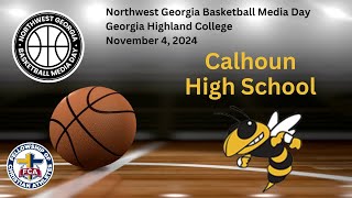 NWGA Basketball Media Day Calhoun High School [upl. by Sillaw]