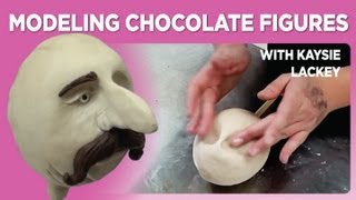 Modeling Chocolate Figures With Kaysie Lackey [upl. by Samford]