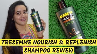 Tresemme Nourish and Replenish Shampoo Review  Shampoo For Dry amp Frizzy Hair Just another girl [upl. by Kimbra]