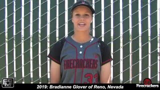 Committed ASU  2019 Bradianne Glover Slapper Shortstop and Outfield Softball Skills Video [upl. by Jason890]