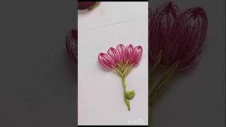 Gorgeous beautiful flower embroidery design flowerdesign [upl. by Narayan]