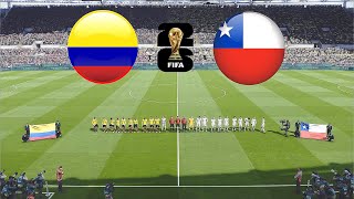 COLOMBIA v CHILE  FIFA WORLD CUP QUALIFIERS 2026 [upl. by Danelle]