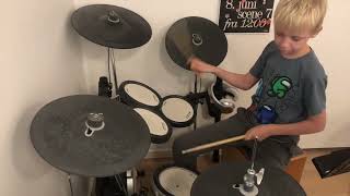 12 Hjem fra fabrikken  Andreas Odbjerg drumcover [upl. by Oer470]