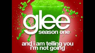 Glee  And I Am Telling You Im Not Going LYRICS [upl. by Yleek]