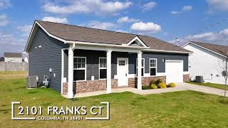 2101 Franks Ct Columbia TN 38401 [upl. by Arbmat]