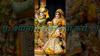 Radhe Kishori Daya Karo 🌺Radha Rani Song  shorts krishna ytshorts [upl. by Enelez]