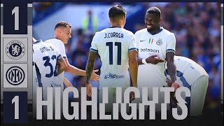 THURAM CON UN CAPOLAVORO 🖼️🤩  CHELSEA 11 INTER  HIGHLIGHTS  AMICHEVOLE 202425 ⚽⚫🔵 [upl. by Ahrendt]