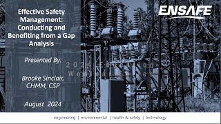 Effective Safety Management Webinar [upl. by Assenay]