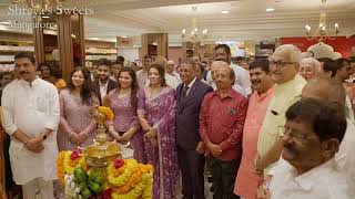 Shreya Sweets  Renovated showroom inaugurated at Alake Mangalore sweets [upl. by Thackeray710]