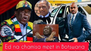 finally Ed mnangagwa and chamisa have meet in Botswana [upl. by Dash994]