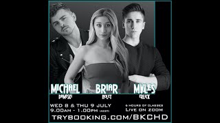 Briar Nolet Myles Erlick amp Michael Dameski  Last Zoom Class Promotion [upl. by Nednil]