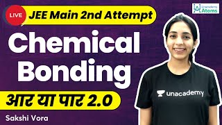 Chemical Bonding  JEE Main April Attempt  Aar Ya Paar 20  JEE Chemistry  Sakshi Vora [upl. by Htenywg]