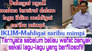 IKLIM  Mahligai seribu mimpi Lirik dan terjemahan  Makna [upl. by Itra]