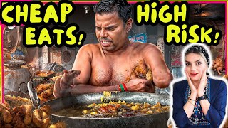 Exploring the DIRTIEST STREET FOOD STREET FOOD in INDIA [upl. by Tsuda]