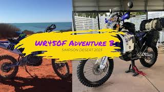 WR450F Adventure Build  Simpson Desert 2023 [upl. by Ransom]