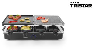 Tristar RA2992 Raclette stone grill [upl. by Nadya389]