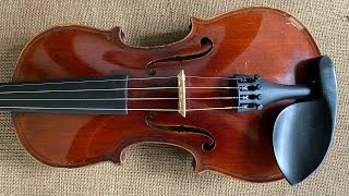 SOLD Old Maggini Violin 1179 Tones are Smooth with a Rich Gritty Attack [upl. by Drofniw]