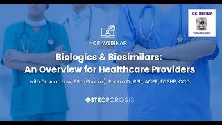 OC Replay Biologics amp Biosimilars – An Overview for Healthcare Providers [upl. by Jaime]