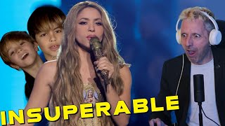 SHAKIRA MILAN Y SASHA ACRÓSTICO EN LOS LATIN GRAMMYS 2023  REACCIÓN [upl. by Aigneis948]