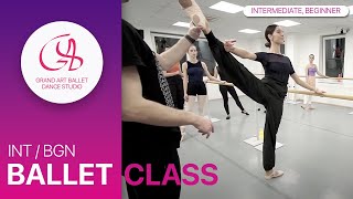 Ballet class for Intermediate lv ballet balletclass [upl. by Joaquin44]