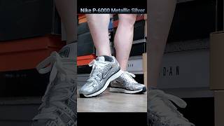 Nike P6000 Metallic Silver On Feet [upl. by Fifine845]