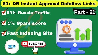 60 DR High Authority Dofollow Backlinks Site  Russia Traffic instantapprovallinks [upl. by Alacim]