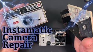 Vintage Kodak Camera Repair  Making an Instamatic 104 Frankenstein Camera from 3 Classics [upl. by Niamor]