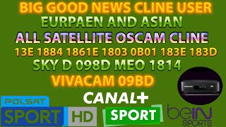 Oscam Cccam All Satellite Line  13e 19e 23e 28e 30w 42e 39e And More Packge  Fsmb network [upl. by Nylorak]