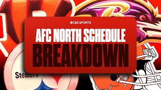 2024 NFL schedule breakdown for EVERY TEAM in the AFC North  CBS Sports [upl. by Annoeik]