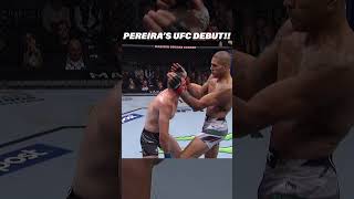 Alex Pereiras EXPLOSIVE UFC Debut [upl. by Mellisent]