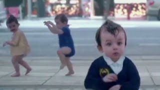 Evian brings back dancing babies for ad [upl. by Nosae223]