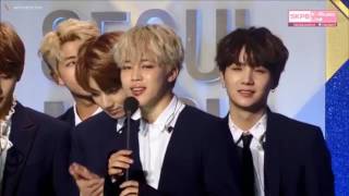 BTS IN SEOUL MUSIC AWARDS 2017  190117 [upl. by Snowman190]