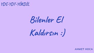 Bilenler El Kaldırsın 👍✍️ Kelime Soruları 🍇🫐 [upl. by Toback]